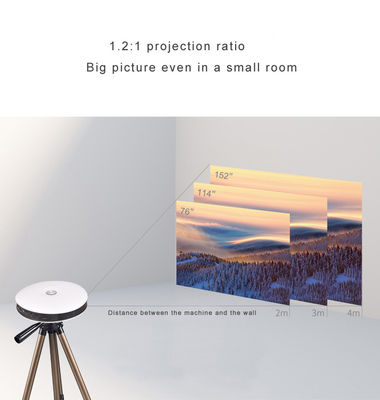 Guter Preis Custom Digital Movie HD 720p WXGA Led Projektor 4k 3D DLP Büro UFO in Form Online