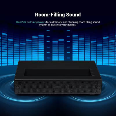 Guter Preis Bluetooth Short Throw WXGA Theater DLP Projektoren DLP Android 610 ANSI Online