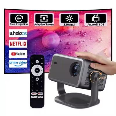 Guter Preis Wifi6 4K Smart DMD Projektor 1080P Portable DLP Filmprojektor Online