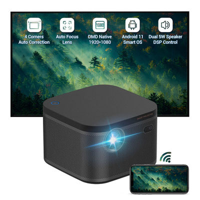 Guter Preis 700ANSI 1080P Wifi Smart Mini Projektor DLP LED für Präsentationen OEM Online