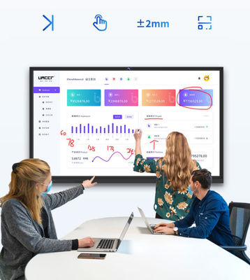 Guter Preis Berührbarer interaktiver LCD-Bildschirm Multimedia-Lehrmaschine 75 Zoll Online