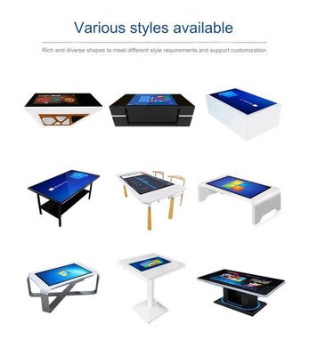 Guter Preis Smart LCD Werbung Multi Touch Bildschirm Tisch Bildschirm 240V Online
