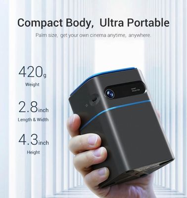 Ein guter Preis. 480P LED RGB Mini Theater DLP Projektoren Laser Full HD 4K Projektor Online